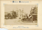 Monte Carlo, Le Casino et la Terrasse de l&#039; Htel de Paris  Vintage albumen