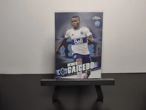 2022 Topps Chrome MLS DEIBER CAICEDO RC Vancouver Whitecaps FC - Picture 1 of 1
