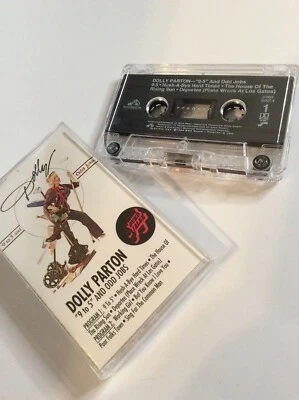 Dolly Parton 9 to 5 and Odd Jobs Cassette Tape Nine Five Poor Folks RCA Records  - Image 1 of 2