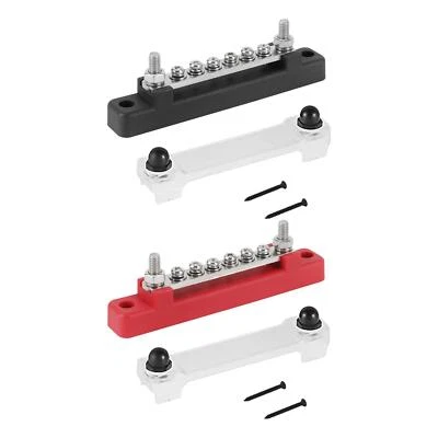 6 Terminal Bus Bars Electrical Terminal Block for Camper Auto Boats - Image 1 of 2