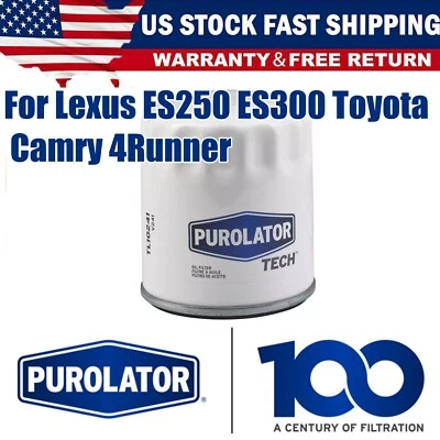 For Lexus ES250 ES300 Toyota Camry 4Runner Purolator Engine Oil Filter Foto 1 de 4