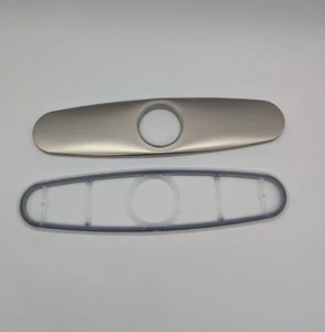 Moen Haelyn Faucet Base Decking Bracket Spot Resistant Stainless Steel New - Picture 1 of 2