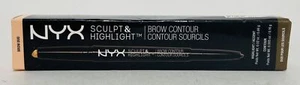 NYX - Sculpt & Highlight Brow Contour - SHBC08 Golden Peach & Black Duo - Picture 1 of 4