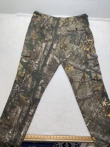 Cabelas Men’s Realtree Xtra Camo Pants Approx 41”waist X 33” Inseam GUC Cargo - Picture 1 of 15