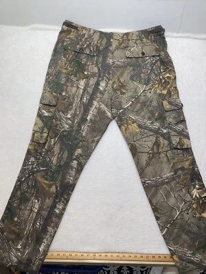 Cabelas Men’s Realtree Xtra Camo Pants Approx 41”waist X 33” Inseam GUC Cargo - Image 1 of 4