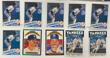 Lot Of 10 Don Mattingly Topps Donruss Supers 1985 1986 1989 M19-2