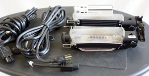 Lowel Tota 500W 3200K Halogen Lights Set of 2 w/ AC Cords, Spare Lamp #966 - Picture 1 of 3