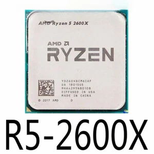 AMD Ryzen 5 2600X R5-2600X 3.6GHz 6Core 12Thr 95W Socket AM4 CPU Processors - Picture 1 of 1