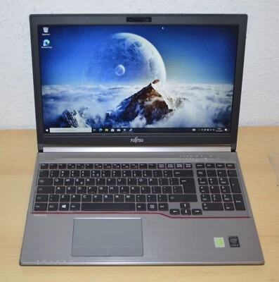 Fujitsu Lifebook E754 15,6" Intel  i5-4300U 2,60GHz 250GB SSD 8GB RAM US - Bild 1 von 4