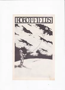 ROBOT FIELDS #1 [1977 CASI NUEVO-] ASHCAN SUBTERRÁNEO NEGRO/BLANCO - Imagen 1 de 3