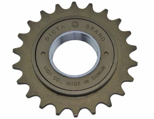 ALTA SFW 22T x 1/8 Freewheel Brown | 1.37x24 TPI Threaded Single Speed Cog. - Picture 1 of 1