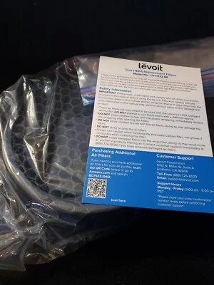 LEVOIT Purificador de Aire LV-H132-RF Filtro Activado Verdadero HEPA - SELLADO Foto 1 de 2