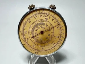 Calculadora circular vintage soviética rusa regla deslizante KL-1 mecánica - Imagen 1 de 7