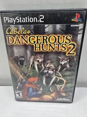 Cabela's Dangerous Hunts 2 Sony PlayStation 2 PS2 2005 Game Tested - Image 1 of 4