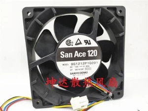 Ventilador Sanyo 9G1212P1G09 12038 12CM DC 12V 0.83A Ventilador de refrigeración de 4 hilos 1 pieza - Imagen 1 de 3