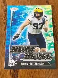 2022 SAGE Aidan Hutchinson Next Level Card #90 - Michigan Wolverines - Picture 1 of 6