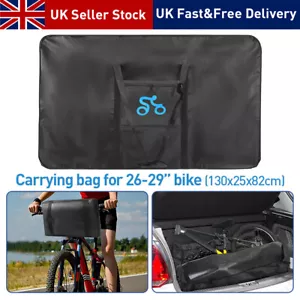29" Bike Carrier Storage Bag Hiking Cycling Bicycle Carry Travel TransportPouch - Picture 1 of 9