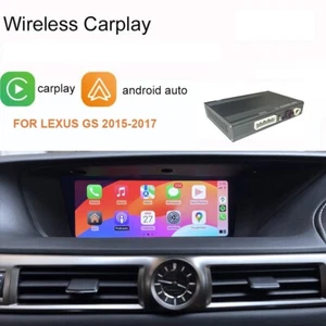 Wireless Apple Car-play Android Auto Upgrade interface for Lexus GS 2015-2017 - Picture 1 of 8