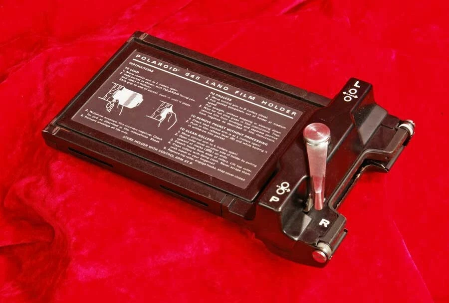 POLAROID 545 LAND FILM HOLDER  FOR 4X5 CAMERAS - Image 1 of 1