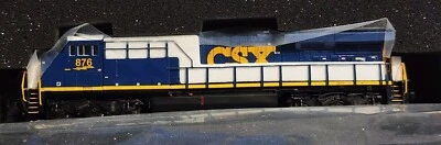 Broadway Limited N Scale Stealth GE ES44AC Diesel CSX #876 DCC Ready - Image 1 of 4