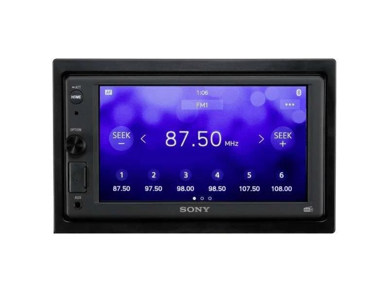 Sony Autoradio mit WebLink 2.0 XAV1550D.EUR schwarz 220 W USB Typ A Android iOS - Bild 1 von 1