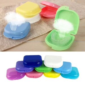 Orthodontic Retainer Box Sport Mouth Case Dental Denture Teeth Guard Storage• - Picture 1 of 36
