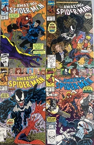 AMAZING SPIDER-MAN. NUMBER'S. 331-333 & 349. (4 HIGH GRADE 1990-1991 LOT) - Picture 1 of 21
