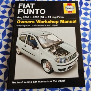 Fiat Punto 1.2 (2003-2007) Haynes Owners Workshop Manual in VGC - Picture 1 of 1