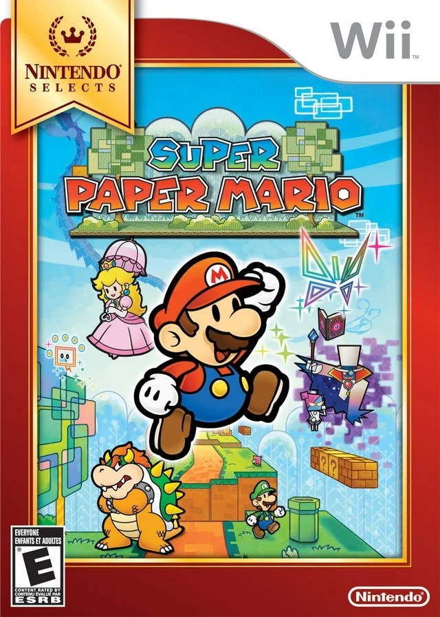 Super Paper Mario Nintendo Selects - Nintendo  Wii Game Only - Image 1 of 1