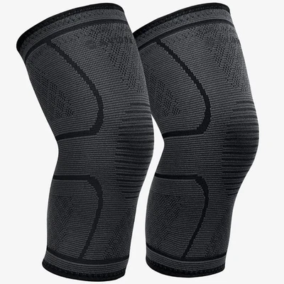 AVIDDA Knee Support Brace 2 Pack - Compression Knee Sleeves, Size M - OPEN BOX - Image 1 of 4