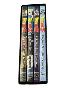 Dragon Ball Z Complete Perfect Cell Saga, Excellent Condition 4 DVD Box Set - Picture 1 of 14