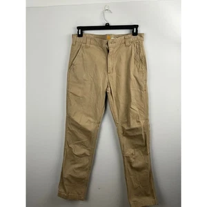 Carhartt Herren hellbraun Doppelknie Arbeitshose Relaxed Fit Größe 32x30 - Bild 1 von 5