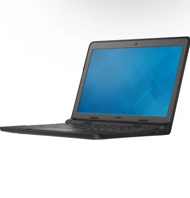 Dell Chromebook 3120 11.6" Celeron N2840 2.16GHz 4GB RAM 16GB SSD Laptop - Black - Image 1 of 4
