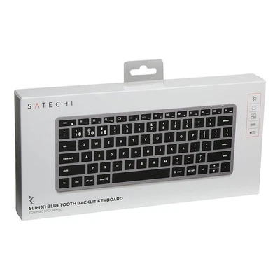 New in Box - Satechi, Slim X1, Multi-Device Bluetooth, - Space Gray - Image 1 of 4