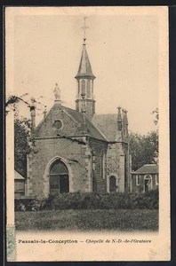 CPA Passais-la-Conception, Chapelle de N.-D.-de-l´Oratoire 1906 - Picture 1 of 2