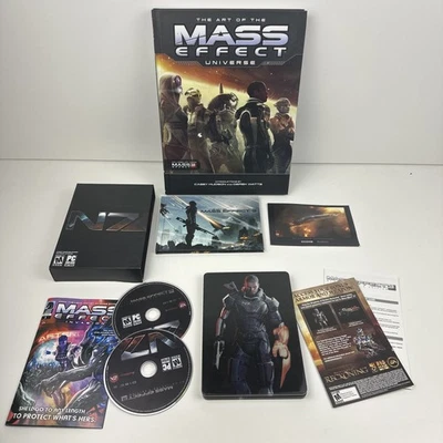 Mass Effect 3 PC Game 2 Disc Complete w/Manual Insert (PC, 2012) Book Pamphlet - Image 1 of 4