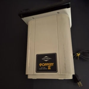 West Bend Poppery II Hot Air Popcorn Popper 82102 Tested No Lid or Butter Cup - Picture 1 of 8