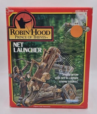 NUEVO SELLADO Robin Hood Príncipe de los Ladrones Lanzador de Red Kenner 1991 De Colección Costner Foto 1 de 4