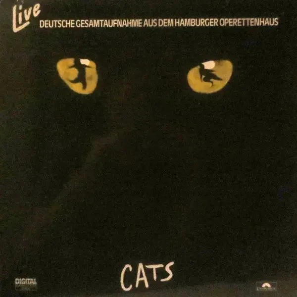 Andrew Lloyd Webber Cats Live (German) NEAR MINT Polydor 2xVinyl LP - Bild 1 von 1