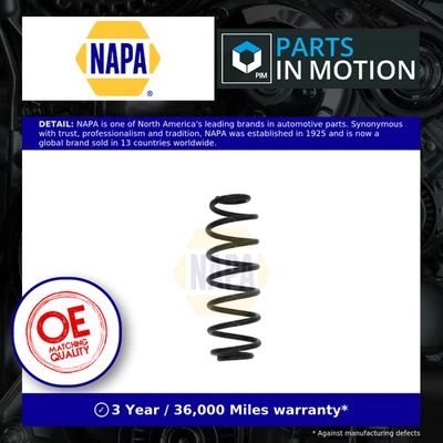 2x Coil Springs (Pair Set) fits SKODA SUPERB Mk2 2.0D Rear 09 to 15 Suspension - Image 1 of 4