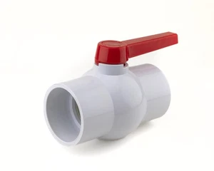 - PVC Shut-Off Ball Valve 3" - 150 psi - Schedule 40 - ASTM Socket - Picture 1 of 3