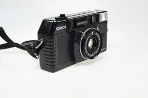 Konica C35MF fotocamera automatica pellicola 35 mm con 38 mm f2.8 Hexanon #G766 - Foto 1 di 6