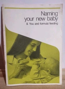 Vintage 1973 Naming Your New Baby & You And Formula Feeding From Similac  - Bild 1 von 3