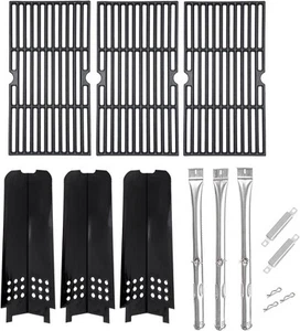 Grill Replacement Parts for Charbroil Gas2Coal 3-Burner Kit Cast Iron - Picture 1 of 7