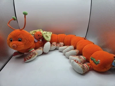 Vintage Lots A Lots A Leggggggs 20 Legs  Caterpillar Plush Toy Commonwealth 27” - Image 1 of 4