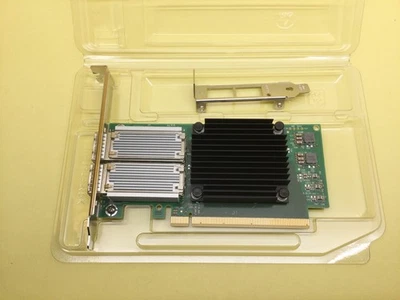 71C1T Dell Mellanox ConnectX-5 CX516A Dual Port 100GB QSFP28 Network Adaptor - Image 1 of 3