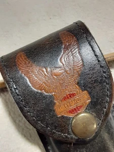 Harley Davidson Motorrad Leder Messerscheide Oldtimer - Bild 1 von 6