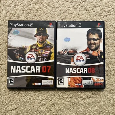 PS2 Bundle: NASCAR 07 and NASCAR 08, Tested Working - Image 1 of 3