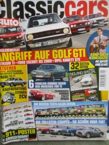 Auto Zeitung classiccars 4/2013 +280TE S123,audi 200 5T (typ43),2CV,XJ6,CX,411LE - Bild 1 von 3