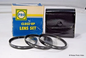 Pro 55mm Kit +1, +2, +3 Filter close up macro set - Picture 1 of 1